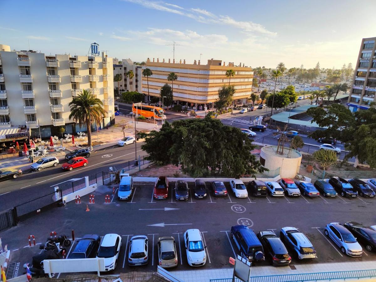 Residencial Los Molinos Con Piscina, Tv Internacional Y Wifi ปลายา เดล อิงเกลส ภายนอก รูปภาพ
