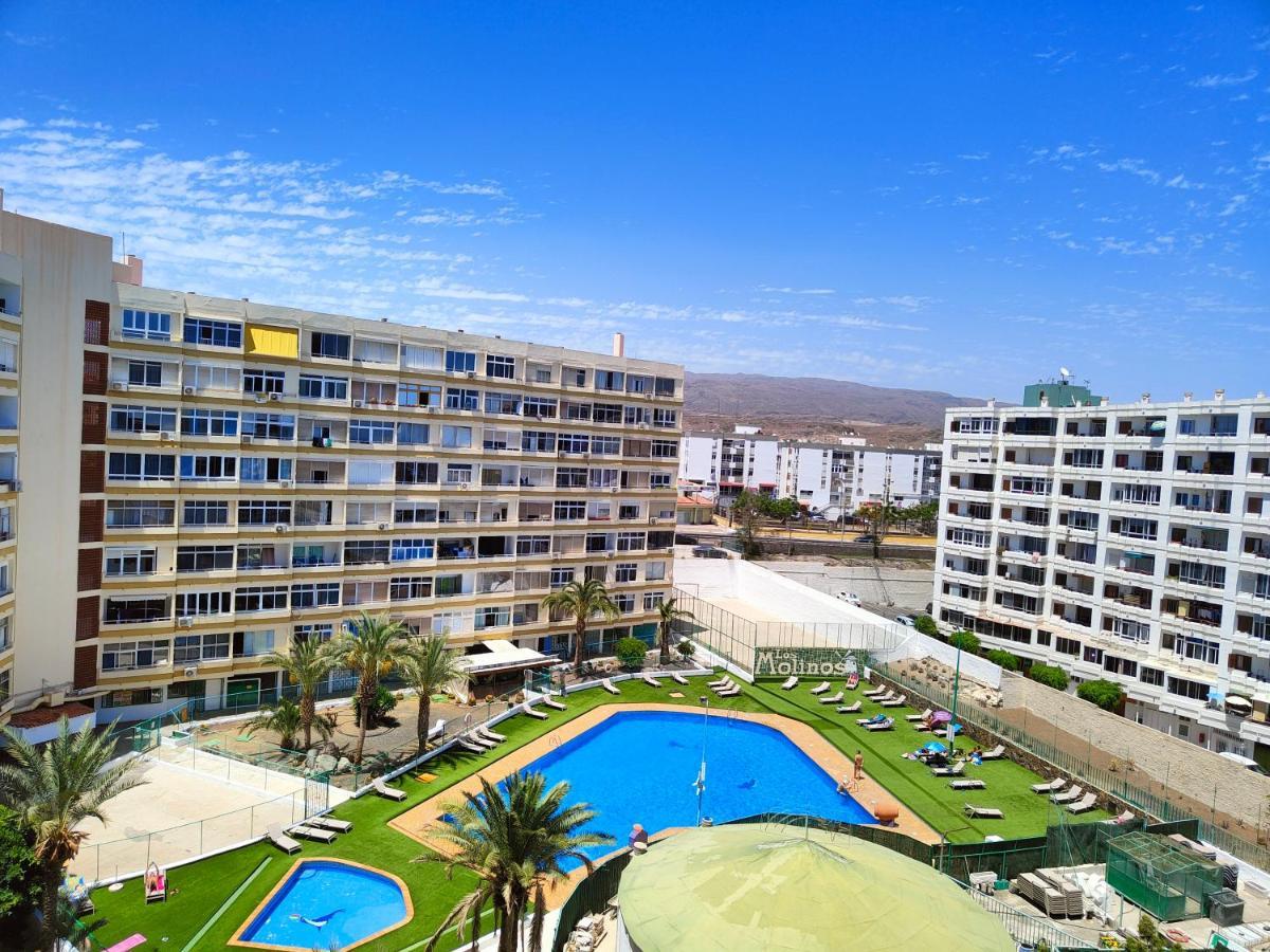 Residencial Los Molinos Con Piscina, Tv Internacional Y Wifi ปลายา เดล อิงเกลส ภายนอก รูปภาพ